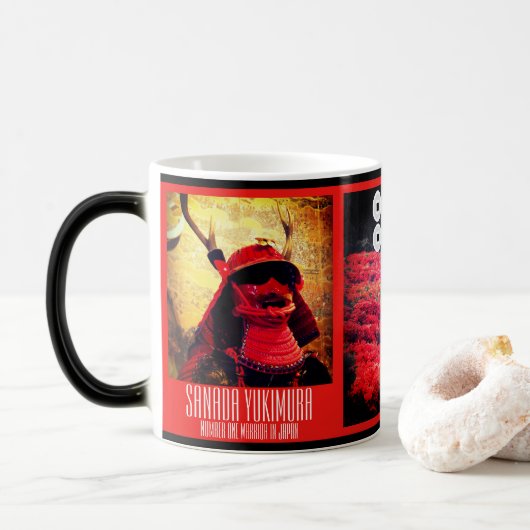 SANADA YUKIMURA:Morphing Mug Verwandlungstasse (Mit Donut)