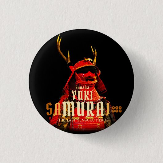 SANADA YUKIMURA (normal ver.) Button (Vorderseite)
