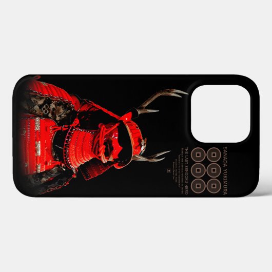 SANADA YUKIMURA (Red ver.) Case-Mate iPhone Hülle (Rückseite (Horizontal))