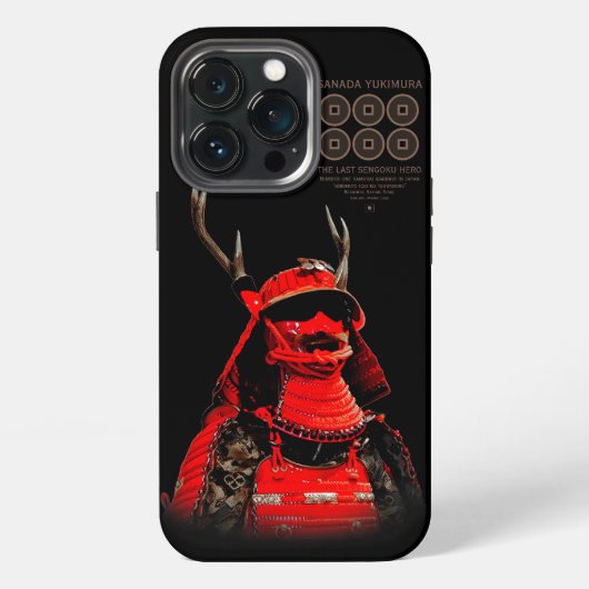 SANADA YUKIMURA (Red ver.) iPhone Hülle (Hinten)