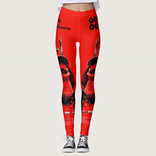 SANADA YUKIMURA (Red ver.) Leggings (Vorderseite)