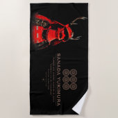 SANADA YUKIMURA (Red ver.) Strandtuch (Vorderseite)