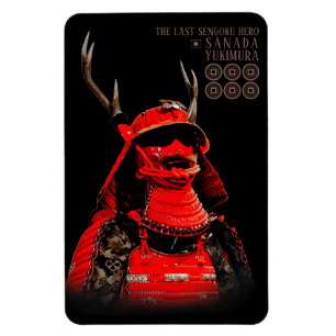 SANADA YUKIMURA (Rot über) Magnet