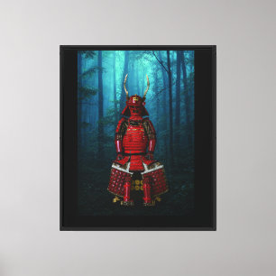 Sanada Yukimura Rüstung Leinwand 20x24 Druck