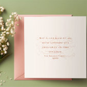 Sanah Hijriyah Mubaraka 1447 Flachkarte Mitteilungskarte