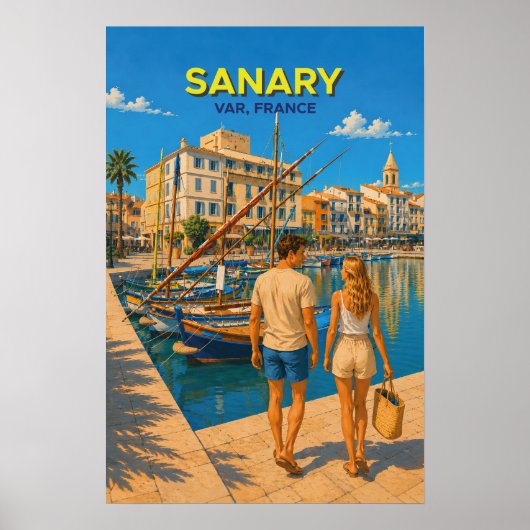 Sanary Poster (Vorne)