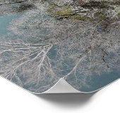 Sanatoga Woods Schuylkill River PA Poster (Ecke)