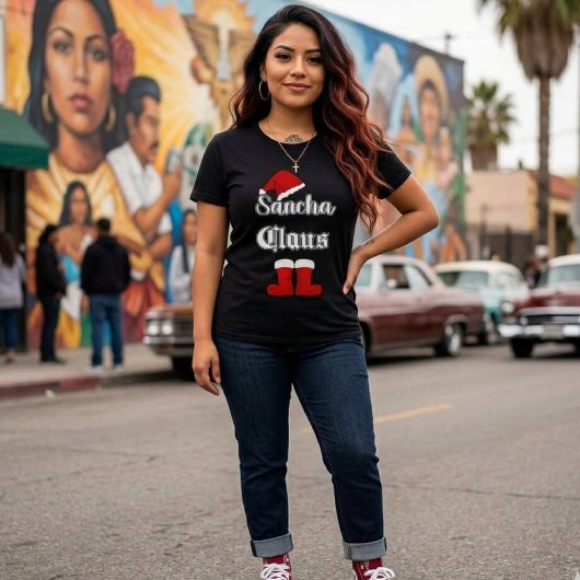 Sancha Claus Funny Christmas Shirt