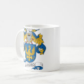 Sanchez-Familienwappen Kaffeetasse (Vorderseite Links)