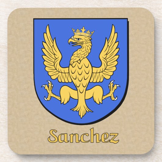 Sanchez Family Shield Untersetzer (Vorderseite)