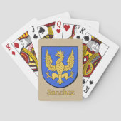 Sanchez Heraldic Shield Spielkarten (Rückseite)