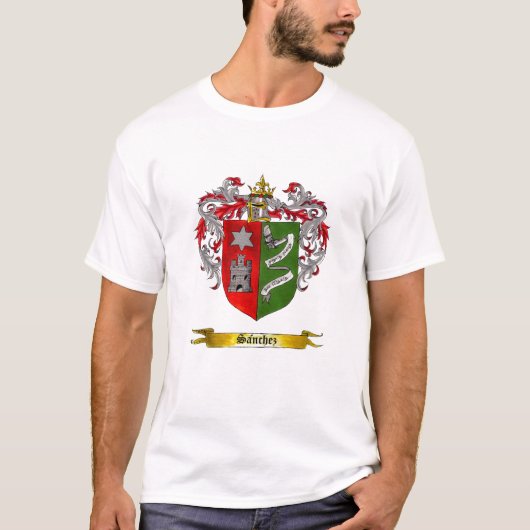 Sanchez-Schild der Arme (Castilian) T-Shirt (Vorderseite)