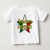 Sanchezsuperstar-Säuglings-T - Shirt (Vorderseite)