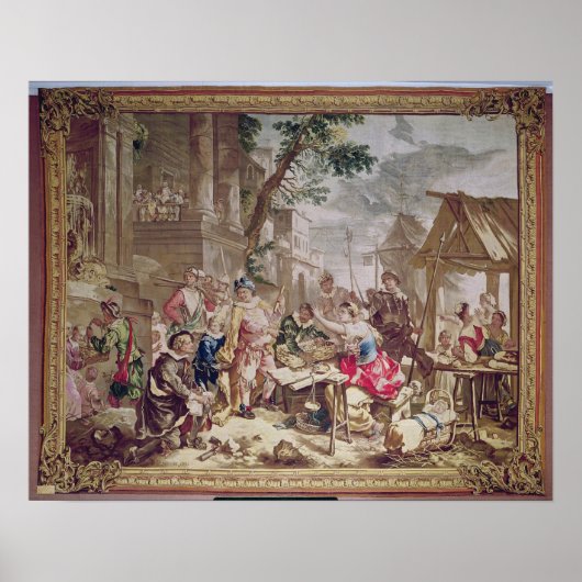 Sancho Panza und der Nut Seller Poster (Vorne)
