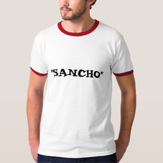 "SANCHO " T-Shirt (Vorderseite)