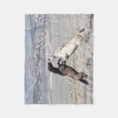 Sancho und Casper Fleecedecke (Vorderseite)