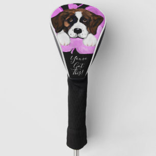 SANCT-BERNARD-HUND GOLF HEADCOVER