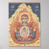 Sancta et Immaculata Print Poster (Vorne)