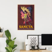 Sancta Liqueur Merveilleuse from Faverney Abbey Poster (Heimbüro)