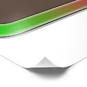 sancti spiritus Kuba Reiseplakat. Fotodruck (Ecke)