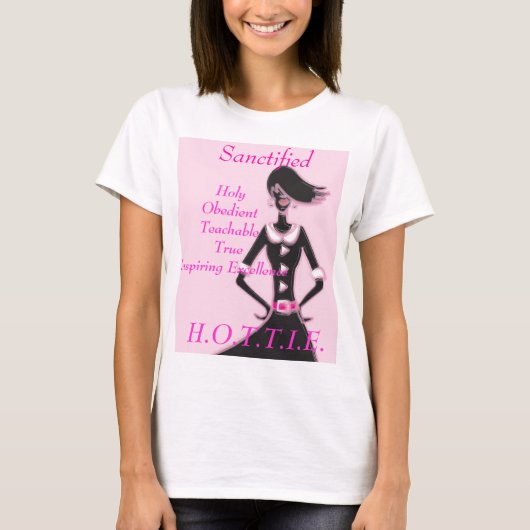 Sanctified HOTTIE T-Shirt (Vorderseite)