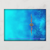 Sanctuary Om Postkarte (Rückseite)