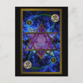 Sanctuary Om Postkarte (Vorderseite)