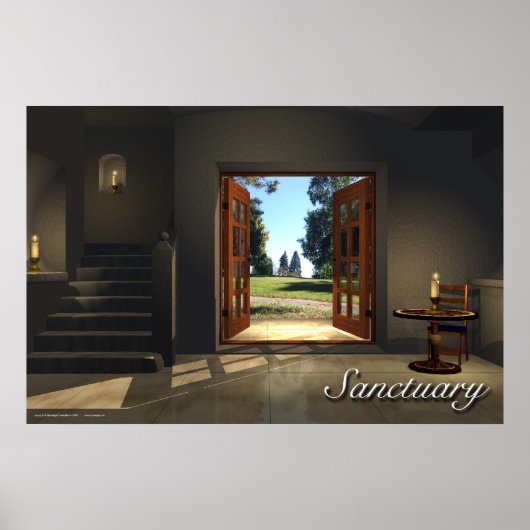 Sanctuary Poster - Inspiriert von Music (Vorne)