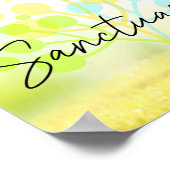 Sanctuary Stress Free Wall Poster (Ecke)