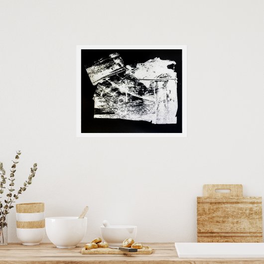 "Sanctum Limited Edition Black/White Print Poster (Küche)