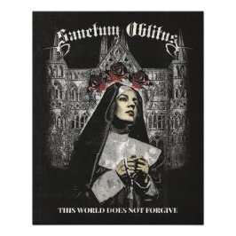 Sanctum Oblitus - Gothic Streetwear Design Fotodruck