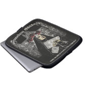 Sanctum Oblitus - Gothic Streetwear Design Laptopschutzhülle (Vorne Knopf)