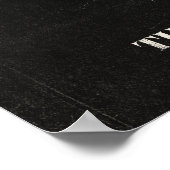 Sanctum Oblitus - Gothic Streetwear Design Poster (Ecke)