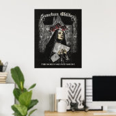 Sanctum Oblitus - Gothic Streetwear Design Poster (Heimbüro)