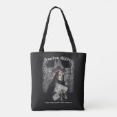 Sanctum Oblitus - Gothic Streetwear Design Tasche (Rückseite)