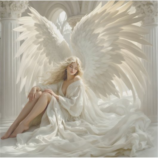 Sanctum of Wings - Engel in den Hallen des Lichts Aufkleber (Vorderseite)