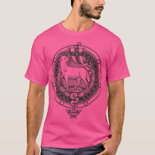 Sanctus Agnus Dei Lamb Gott Traditioneller lateini T-Shirt