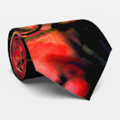 Sand abstrakt krawatte (Gerollt)