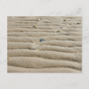 Sand an der Nordsee Postkarte