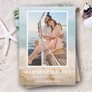 Sand and and Sea Beach Foto Weihnachten