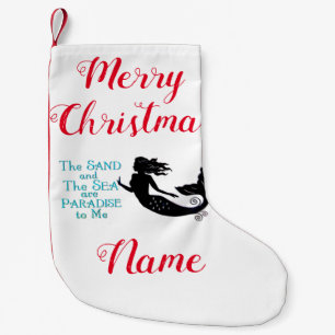 Sand and Sea Beach Mermaid Thunder_Cove Kleiner Weihnachtsstrumpf