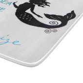 Sand and Sea Beach Mermaid Thunder_Cove Schneidebrett (Ecke)