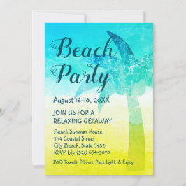 Sand and Sea Palm Beach Einladung