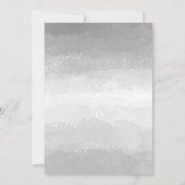 Sand and Sea Palm Tree Beach Einladung (Rückseite)