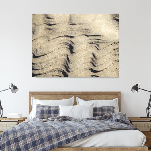 Sand Art Leinwanddruck (Insitu (Schlafzimmer))