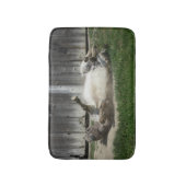 Sand Bathing Donkey Badematte (Vorderseite Vertikal)