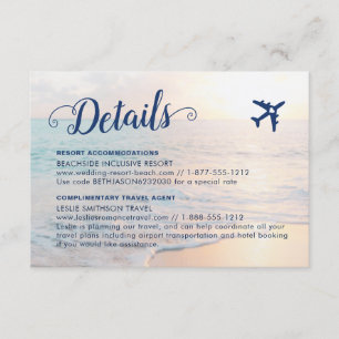 Sand Beach Hochzeiten Details Unterkünfte Reisen Begleitkarte