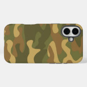 Sand Brown Camouflage Case-Mate iPhone Hülle (Rückseite (Horizontal))