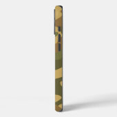 Sand Brown Camouflage Case-Mate iPhone Hülle (Rückseite / Links)