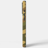 Sand Brown Camouflage Case-Mate iPhone Hülle (Rückseite / Links)